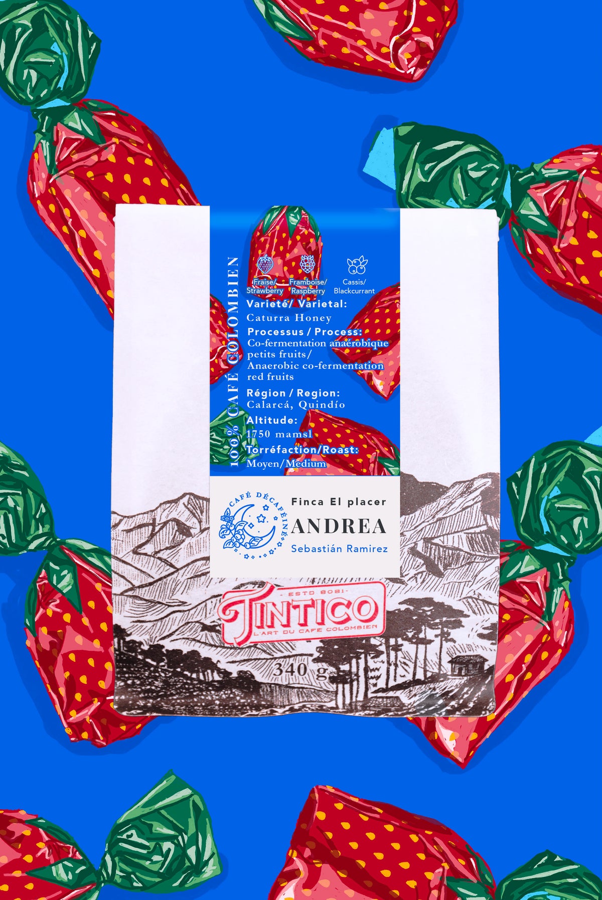 ANDREA - Caturra Honey - Décaf  (340g)