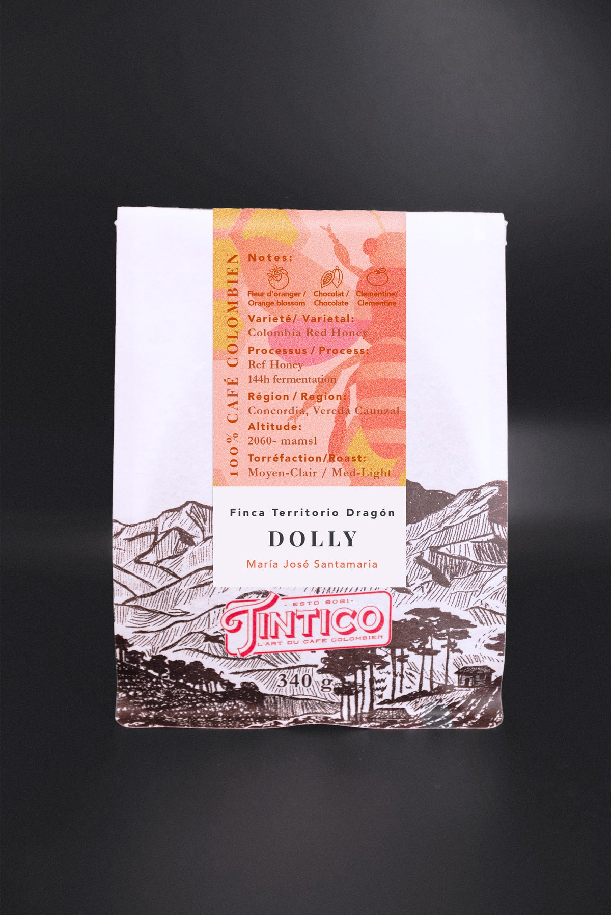 DOLLY - Colombia Red Honey  (340g)