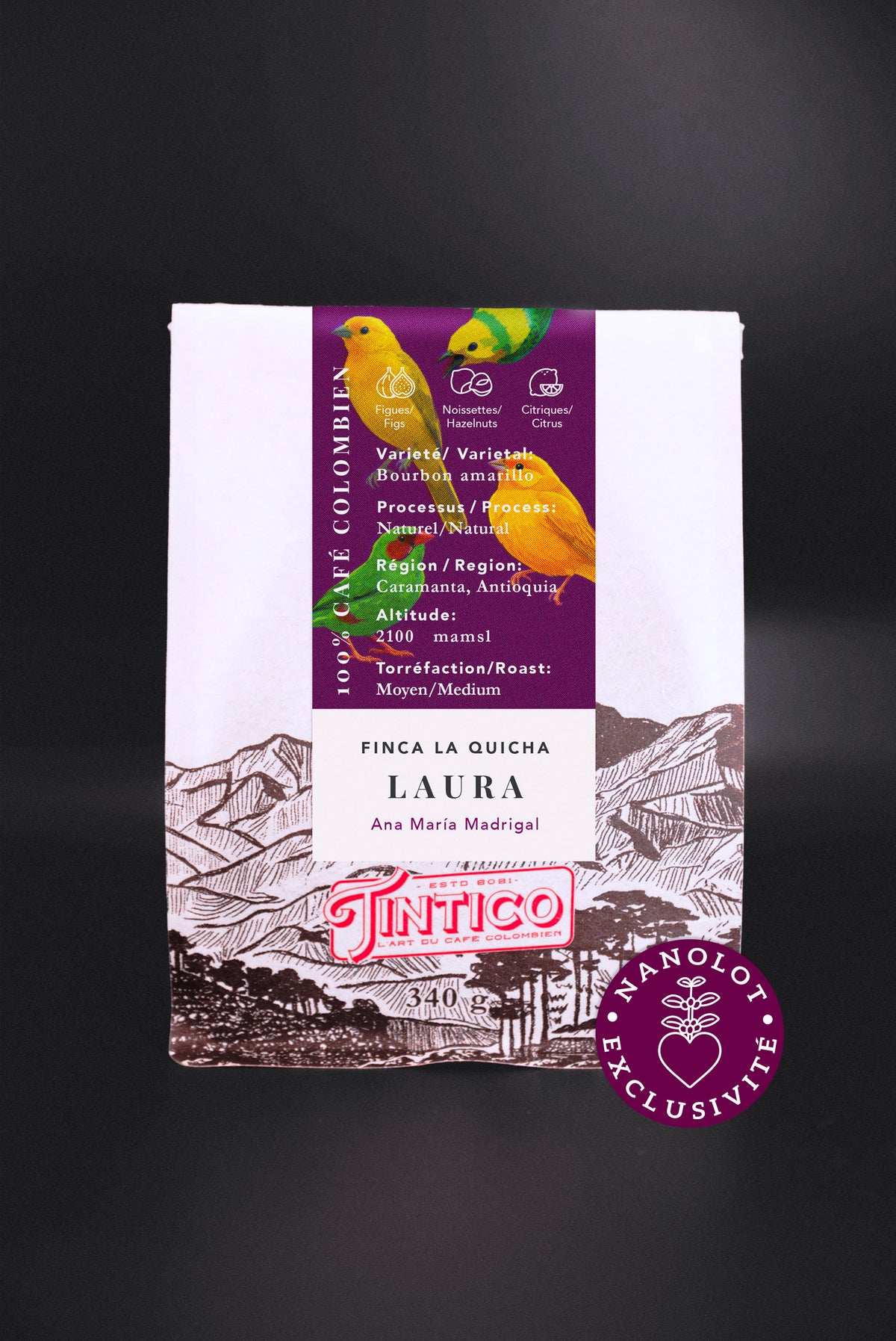 LAURA - Bourbon Amarillo (340g)