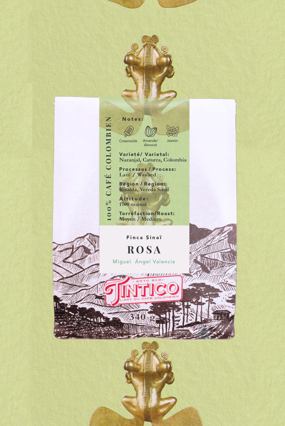 ROSA - Caturra - Naranjal - Colombia  (340g)